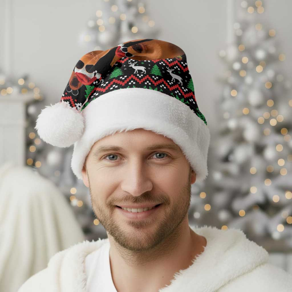 Marcus The Worm Christmas Santa Hat Funny Gen Alpha Meme Slang - Wonder Print Shop