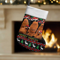 Marcus The Worm Christmas Stocking Funny Gen Alpha Meme Slang - Wonder Print Shop