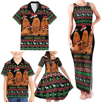 Marcus The Worm Christmas Family Matching Tank Maxi Dress and Hawaiian Shirt Funny Gen Alpha Meme Slang - Wonder Print Shop