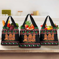 Marcus The Worm Christmas Grocery Bag Funny Gen Alpha Meme Slang - Wonder Print Shop