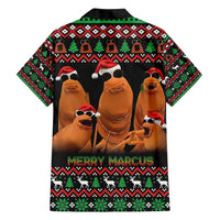 Marcus The Worm Christmas Hawaiian Shirt Funny Gen Alpha Meme Slang - Wonder Print Shop