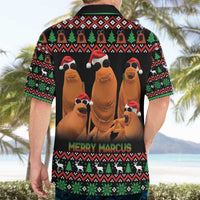Marcus The Worm Christmas Hawaiian Shirt Funny Gen Alpha Meme Slang - Wonder Print Shop