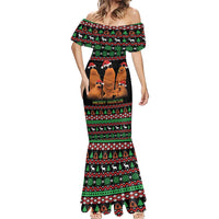 Marcus The Worm Christmas Mermaid Dress Funny Gen Alpha Meme Slang - Wonder Print Shop