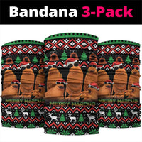 Marcus The Worm Christmas Neck Gaiter Funny Gen Alpha Meme Slang - Wonder Print Shop