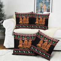 Marcus The Worm Christmas Pillow Cover Funny Gen Alpha Meme Slang - Wonder Print Shop
