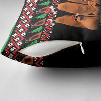 Marcus The Worm Christmas Pillow Cover Funny Gen Alpha Meme Slang - Wonder Print Shop