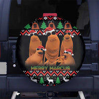 Marcus The Worm Christmas Spare Tire Cover Funny Gen Alpha Meme Slang - Wonder Print Shop