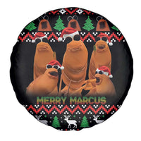 Marcus The Worm Christmas Spare Tire Cover Funny Gen Alpha Meme Slang - Wonder Print Shop