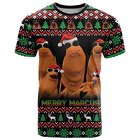 Marcus The Worm Christmas T Shirt Funny Gen Alpha Meme Slang - Wonder Print Shop