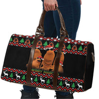 Marcus The Worm Christmas Travel Bag Funny Gen Alpha Meme Slang - Wonder Print Shop