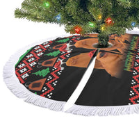 Marcus The Worm Christmas Tree Skirt Funny Gen Alpha Meme Slang - Wonder Print Shop