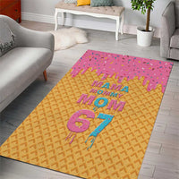 Mama Mommy Mom Six Seven 67 Area Rug Sweet Dripping Style - Wonder Print Shop