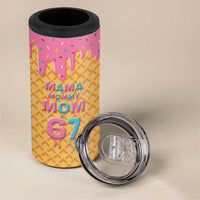 Mama Mommy Mom Six Seven 67 4 in 1 Can Cooler Tumbler Sweet Dripping Style - Wonder Print Shop