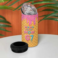 Mama Mommy Mom Six Seven 67 4 in 1 Can Cooler Tumbler Sweet Dripping Style - Wonder Print Shop