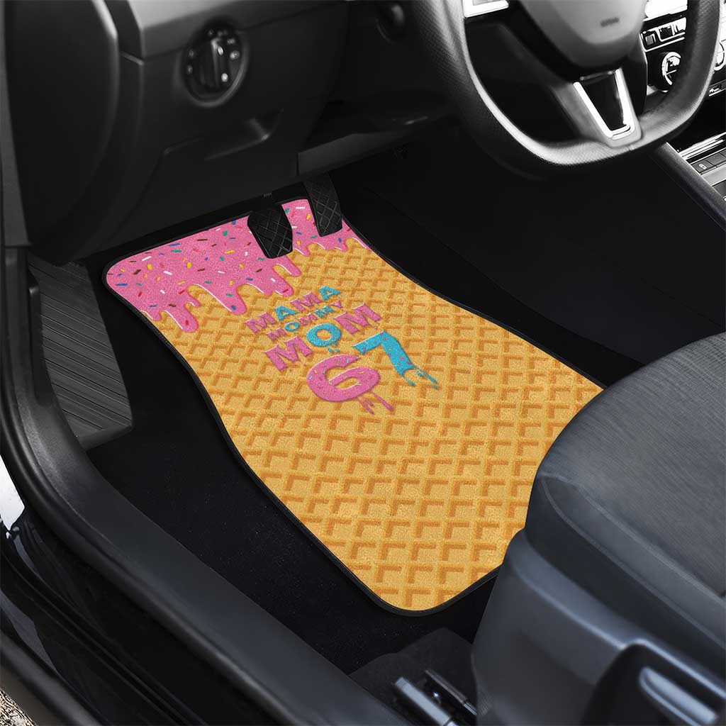 Mama Mommy Mom Six Seven 67 Car Mats Sweet Dripping Style - Wonder Print Shop