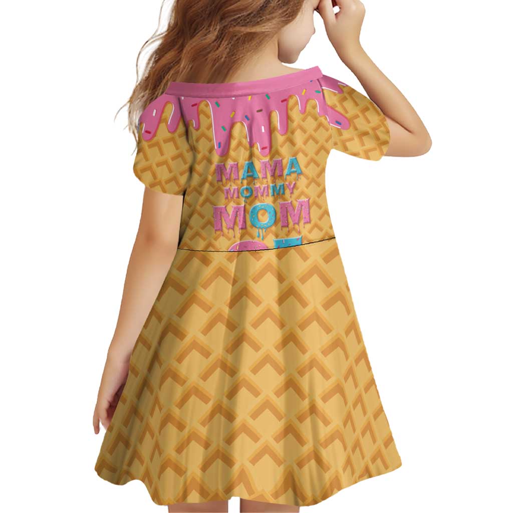 Mama Mommy Mom Six Seven 67 Family Matching Long Sleeve Bodycon Dress and Hawaiian Shirt Sweet Dripping Style