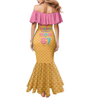 Mama Mommy Mom Six Seven 67 Family Matching Mermaid Dress and Hawaiian Shirt Sweet Dripping Style