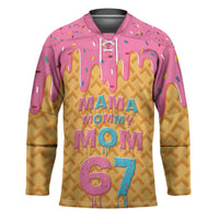 Mama Mommy Mom Six Seven 67 Hockey Jersey Sweet Dripping Style - Wonder Print Shop