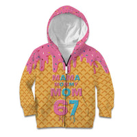 Mama Mommy Mom Six Seven 67 Kid Hoodie Sweet Dripping Style - Wonder Print Shop