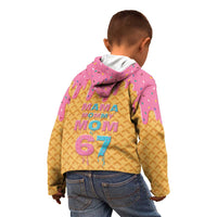 Mama Mommy Mom Six Seven 67 Kid Hoodie Sweet Dripping Style - Wonder Print Shop