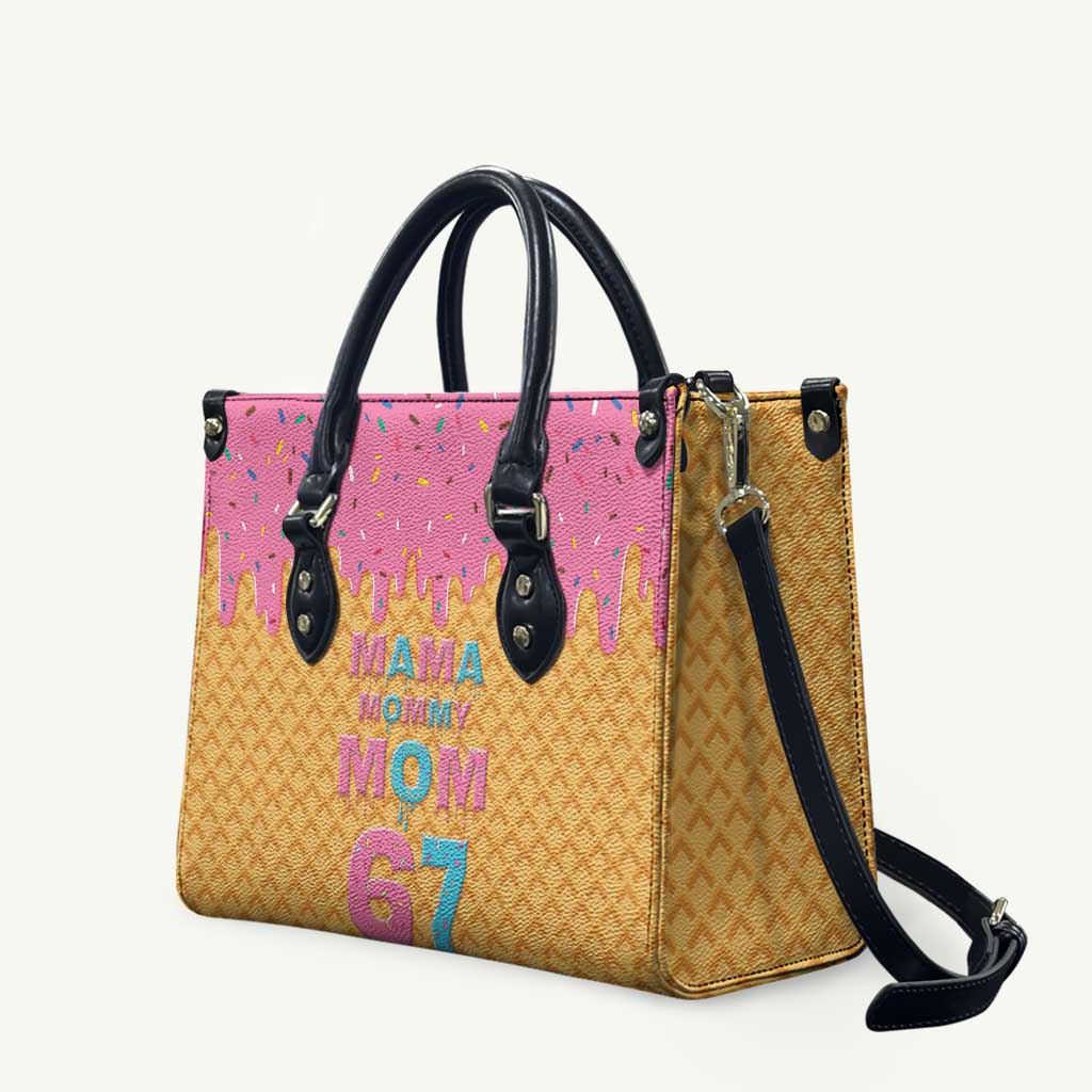 Mama Mommy Mom Six Seven 67 Leather Bag Sweet Dripping Style - Wonder Print Shop