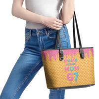 Mama Mommy Mom Six Seven 67 Leather Tote Bag Sweet Dripping Style - Wonder Print Shop