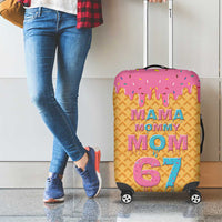 Mama Mommy Mom Six Seven 67 Luggage Cover Sweet Dripping Style - Wonder Print Shop