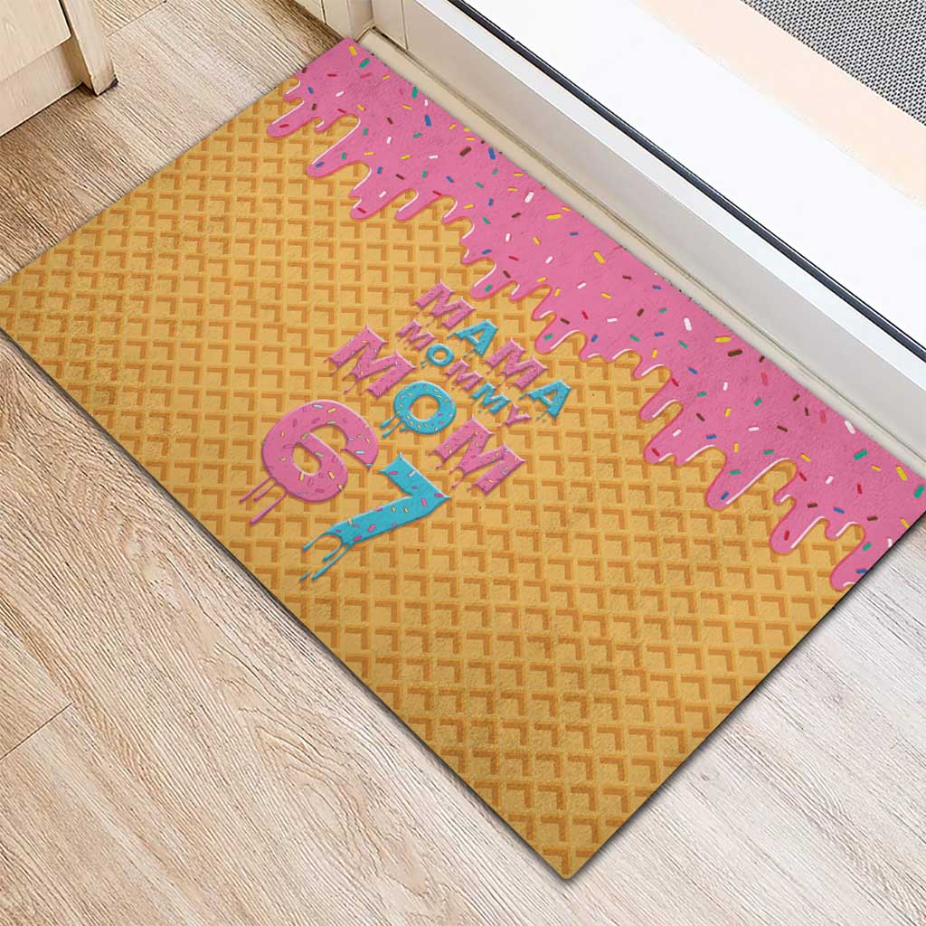 Mama Mommy Mom Six Seven 67 Rubber Doormat Sweet Dripping Style - Wonder Print Shop