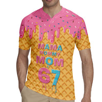 Mama Mommy Mom Six Seven 67 Rugby Jersey Sweet Dripping Style - Wonder Print Shop