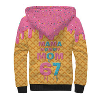 Mama Mommy Mom Six Seven 67 Sherpa Hoodie Sweet Dripping Style - Wonder Print Shop