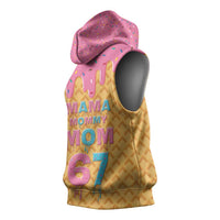 Mama Mommy Mom Six Seven 67 Sleeveless Hoodie Sweet Dripping Style - Wonder Print Shop