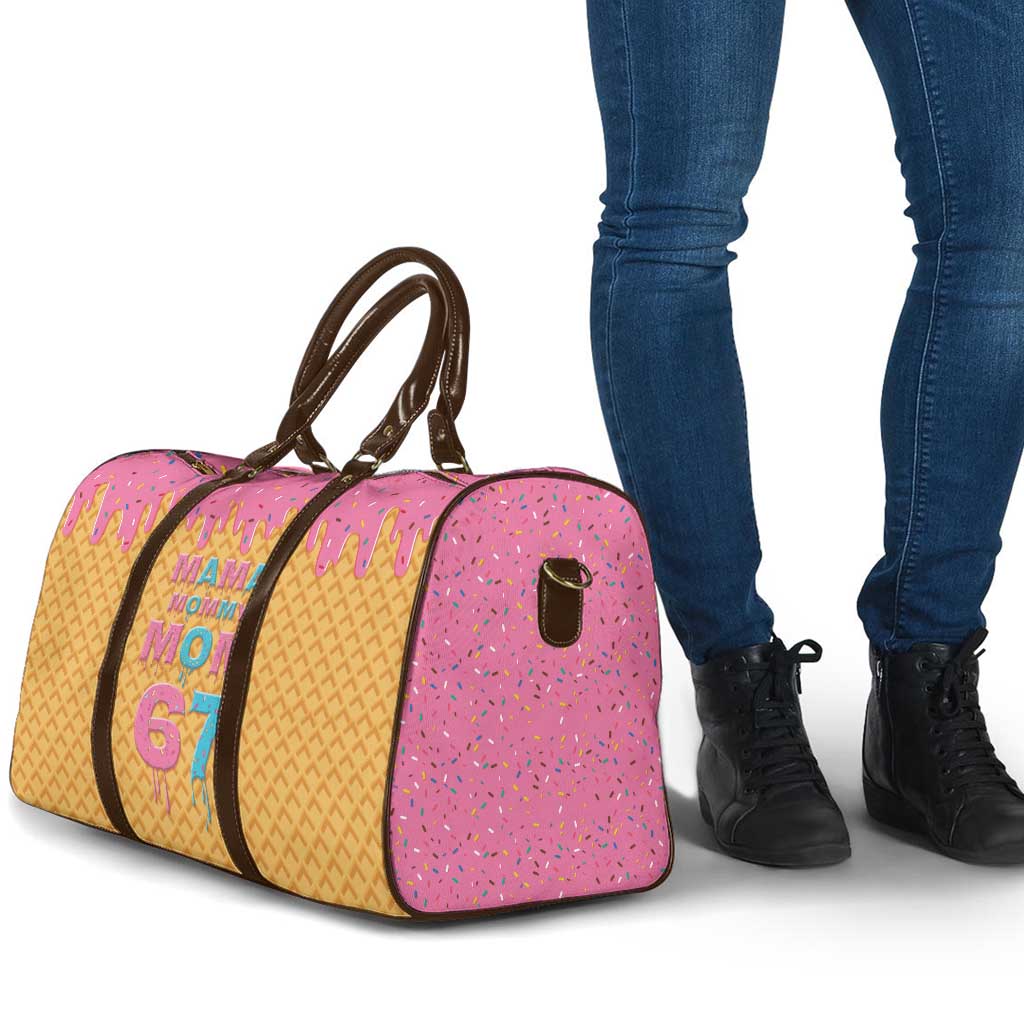 Mama Mommy Mom Six Seven 67 Travel Bag Sweet Dripping Style - Wonder Print Shop