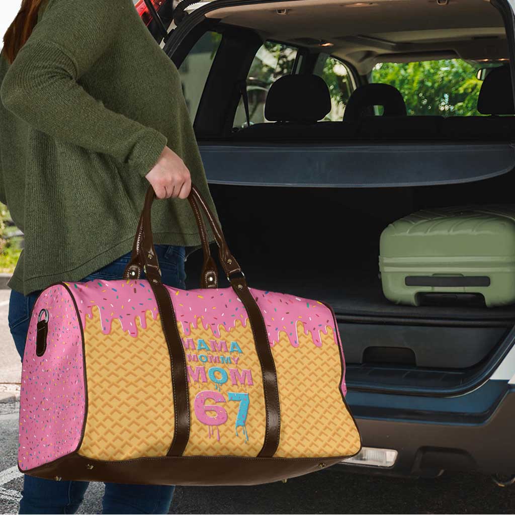 Mama Mommy Mom Six Seven 67 Travel Bag Sweet Dripping Style - Wonder Print Shop
