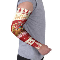 Sweden Christmas Arm Sleeves God Jul Nordic Julbock - Wonder Print Shop