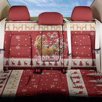Sweden Christmas Back Car Seat Cover God Jul Nordic Julbock - Wonder Print Shop