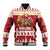 Sweden Christmas Baseball Jacket God Jul Nordic Julbock - Wonder Print Shop