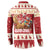 Sweden Christmas Button Sweatshirt God Jul Nordic Julbock - Wonder Print Shop
