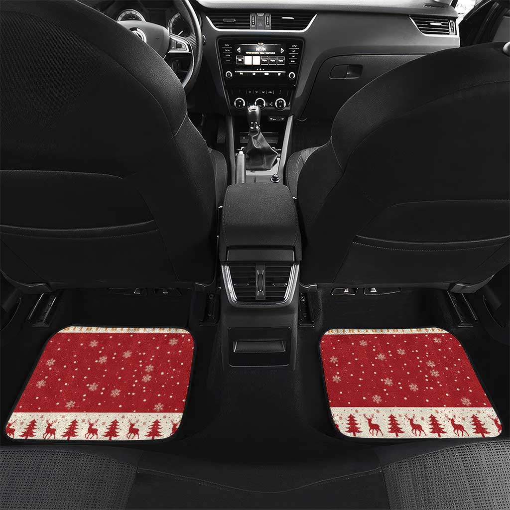 Sweden Christmas Car Mats God Jul Nordic Julbock - Wonder Print Shop
