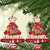 Sweden Christmas Ceramic Ornament God Jul Nordic Julbock - Wonder Print Shop