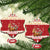 Sweden Christmas Ceramic Ornament God Jul Nordic Julbock - Wonder Print Shop