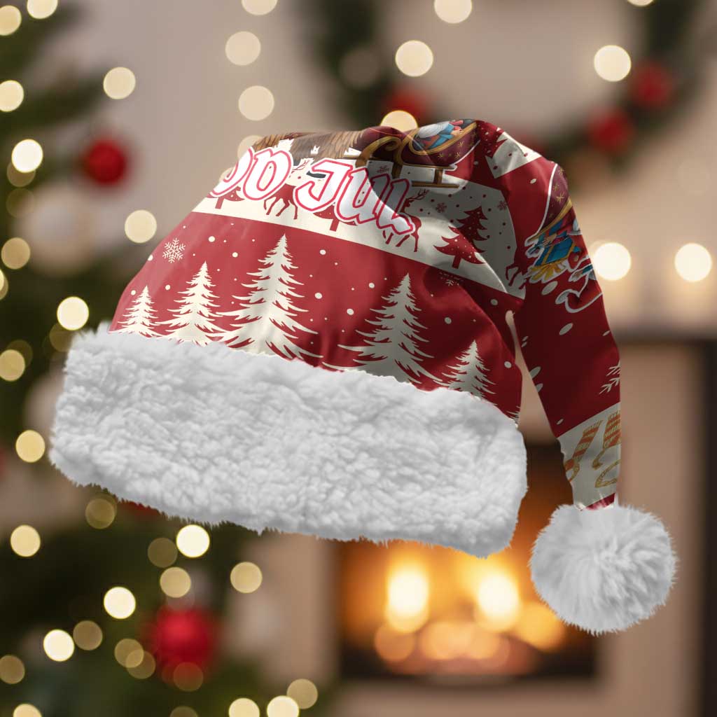 Sweden Christmas Santa Hat God Jul Nordic Julbock - Wonder Print Shop