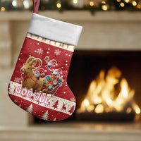 Sweden Christmas Stocking God Jul Nordic Julbock - Wonder Print Shop