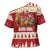 Sweden Christmas Cross Shoulder Shirt God Jul Nordic Julbock - Wonder Print Shop