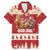 Sweden Christmas Family Matching Mermaid Dress and Hawaiian Shirt God Jul Nordic Julbock - Wonder Print Shop