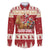 Sweden Christmas Family Matching Off The Shoulder Long Sleeve Dress and Hawaiian Shirt God Jul Nordic Julbock - Wonder Print Shop