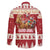 Sweden Christmas Family Matching Off Shoulder Maxi Dress and Hawaiian Shirt God Jul Nordic Julbock - Wonder Print Shop