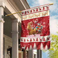 Sweden Christmas Garden Flag God Jul Nordic Julbock - Wonder Print Shop