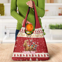 Sweden Christmas Grocery Bag God Jul Nordic Julbock - Wonder Print Shop