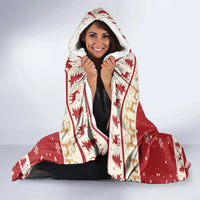 Sweden Christmas Hooded Blanket God Jul Nordic Julbock - Wonder Print Shop