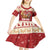 Sweden Christmas Kid Short Sleeve Dress God Jul Nordic Julbock - Wonder Print Shop